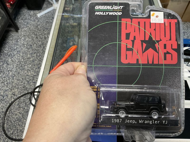 Patriot games 1987 jeep wrangler