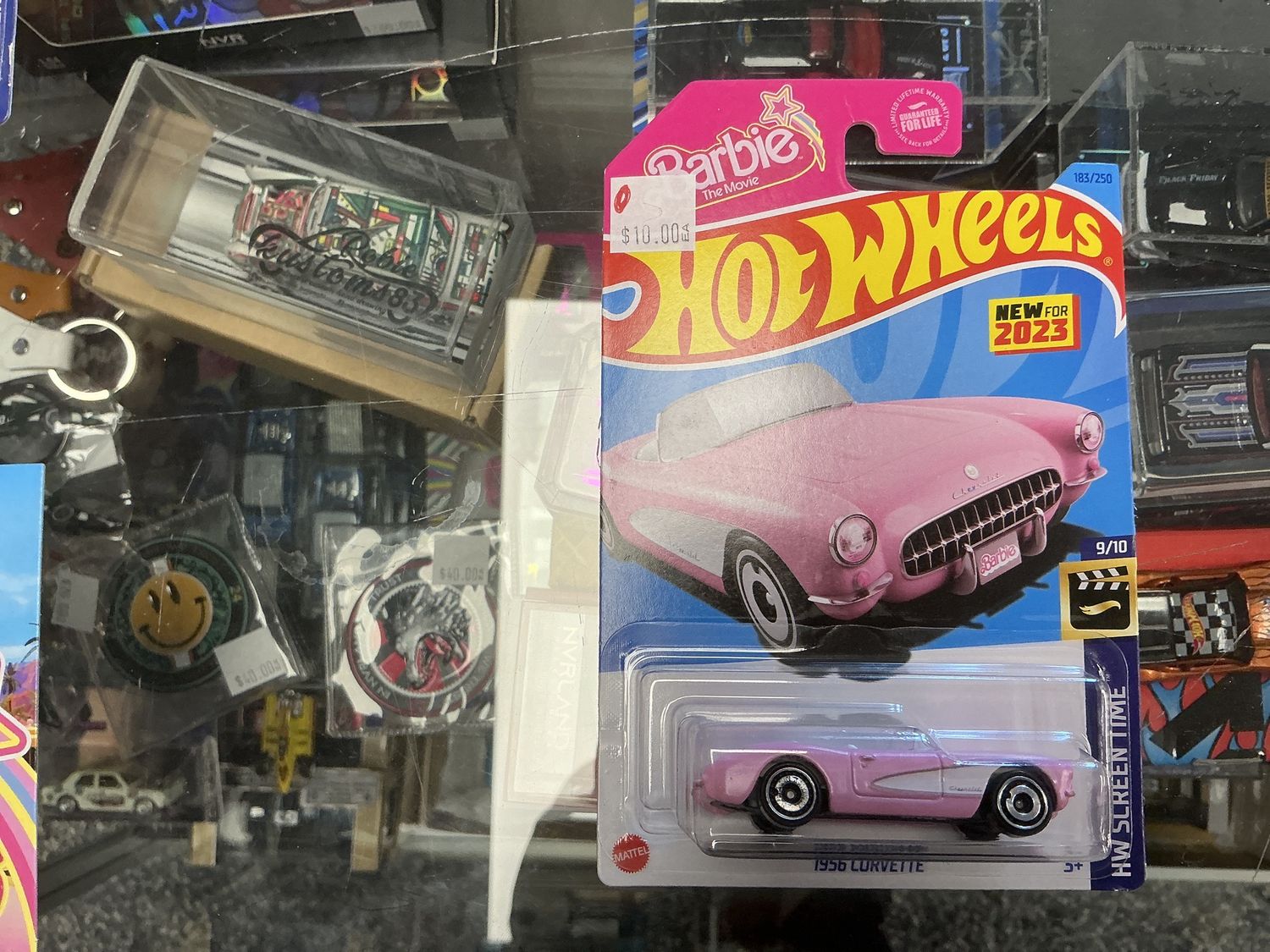 Barbie pink corvette