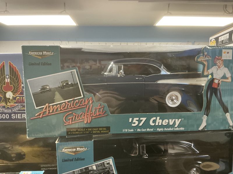 1957 Chevy blue