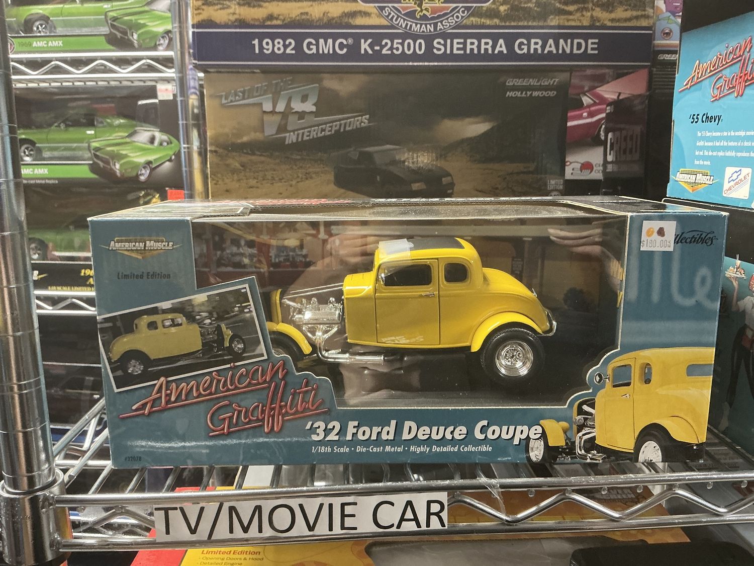 1932 ford deuce coupe yellow