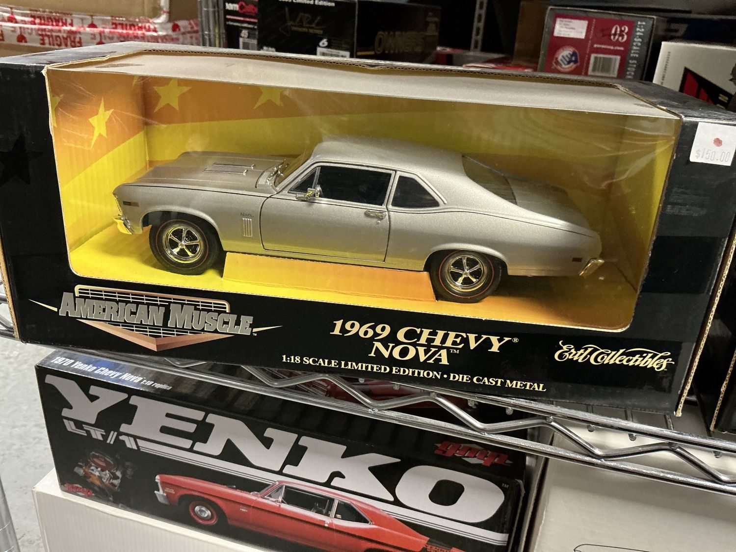 1969 Chevy nova silver