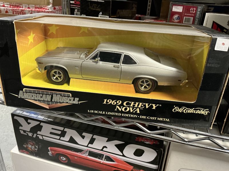 1969 Chevy nova silver