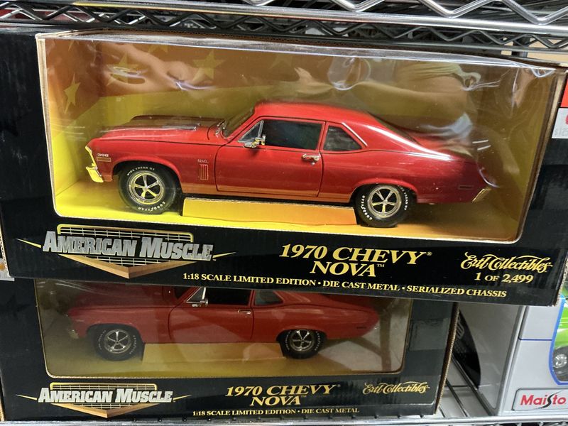 1970 Chevy nova red