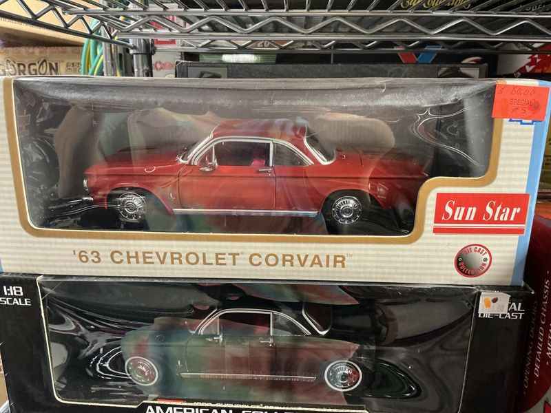 1963 Chevrolet Corvair red