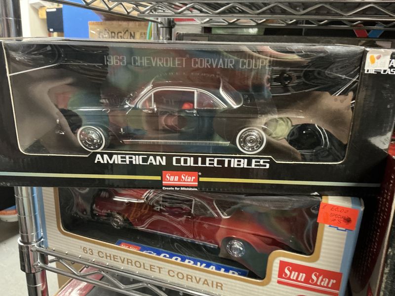 1963 Chevy Corvair coupe tuxedo black
