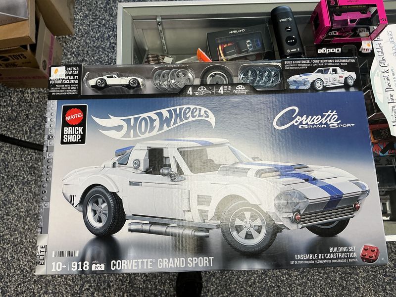 Brick shop hot wheels Corvette grand sport
