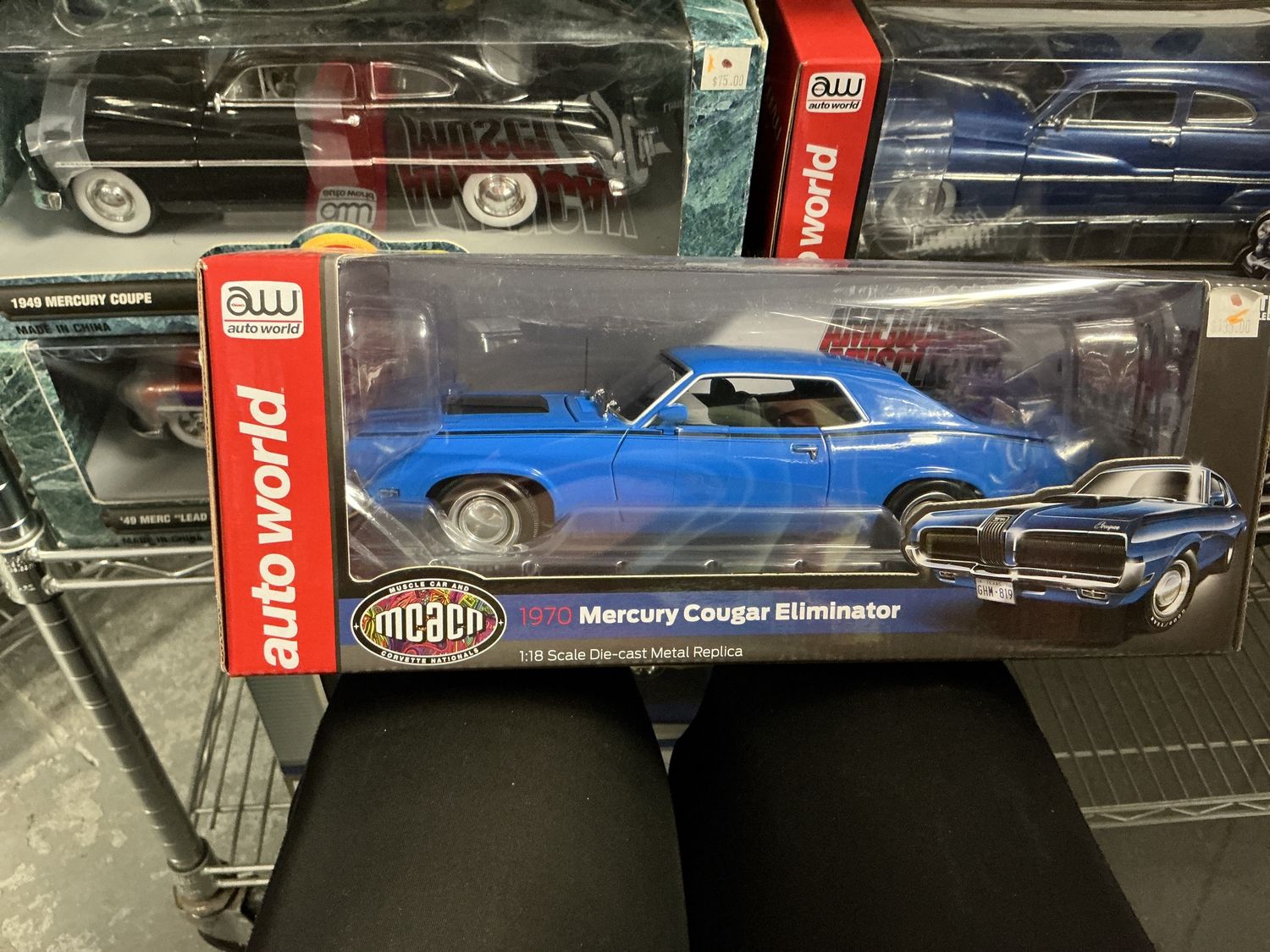 1970 Mercury cougar eliminator blue