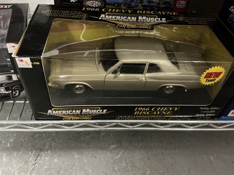 1966 Chevy Biscayne gold