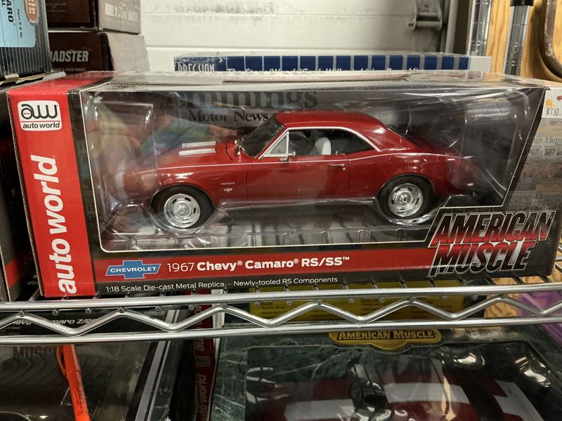 1967 Chevy Camaro RS/SS red