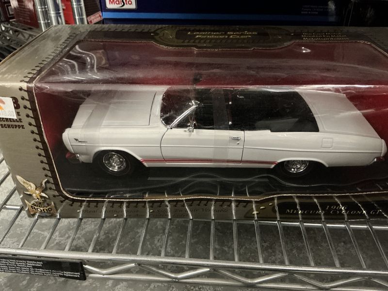 1966 mercury clone GT white convertible