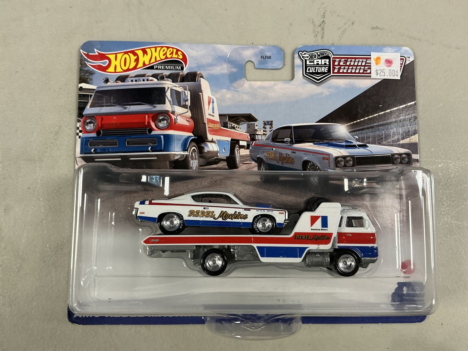 Teams transport number 43 AMC rebel machine