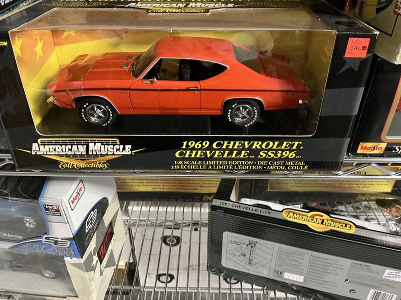 1969 Chevy Chevelle SS 396 orange