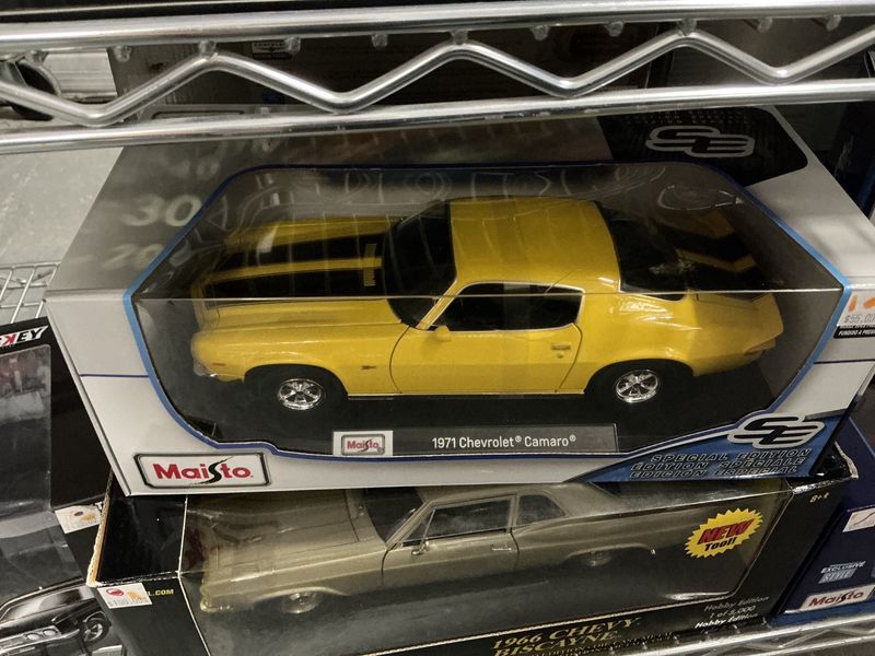 1971 Chevy Camaro yellow