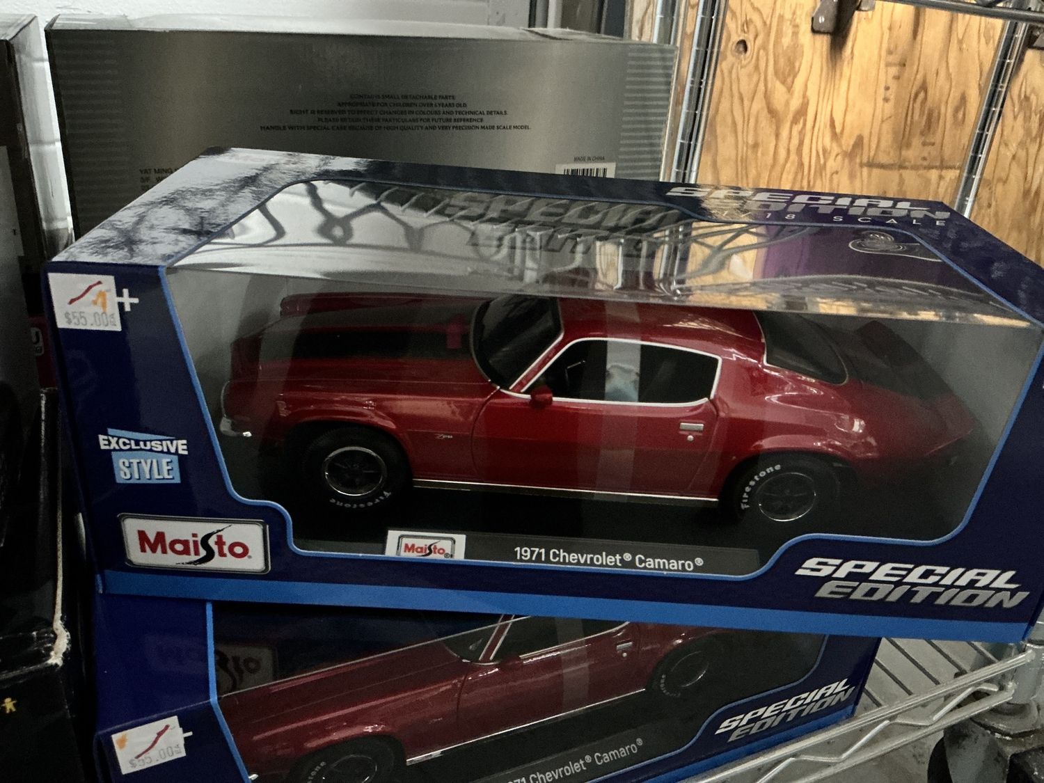 1971 Chevrolet Camaro red