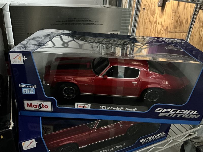 1971 Chevrolet Camaro red