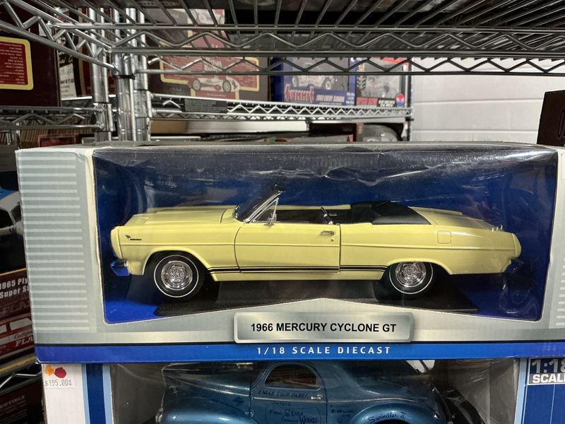 1966 mercury cyclone GT yellow