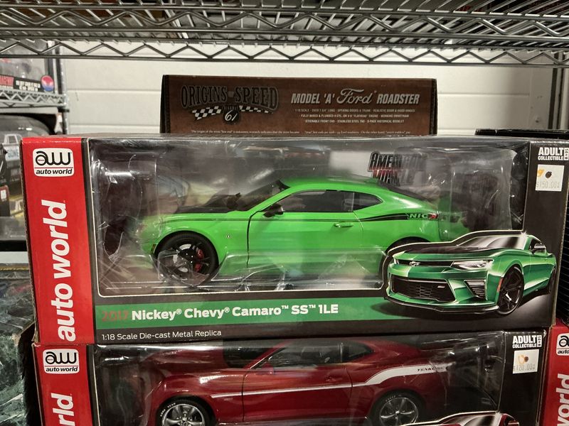 2017 Nikki Chevy Camaro SS1LE green