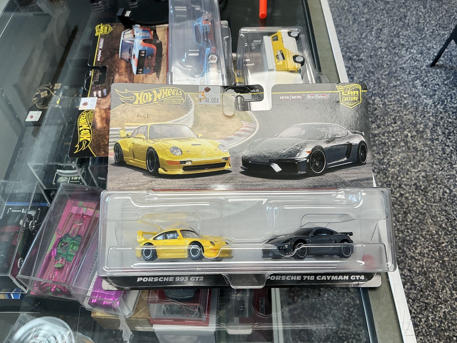 Porsche 993 Porsche 718 Cayman GT 4 2car pack