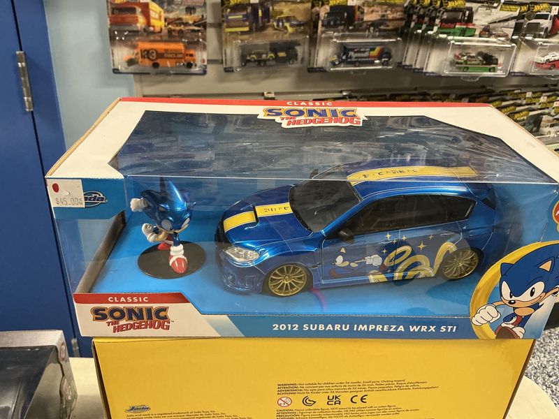 Sonic the hedgehog 2012 Subaru Impreza WRXSTI