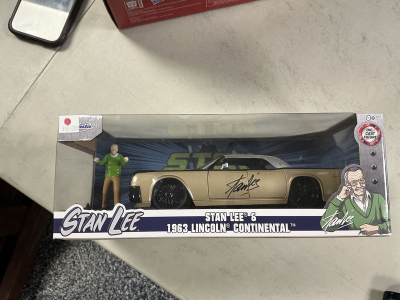 Stanley and 1963 Lincoln Continental