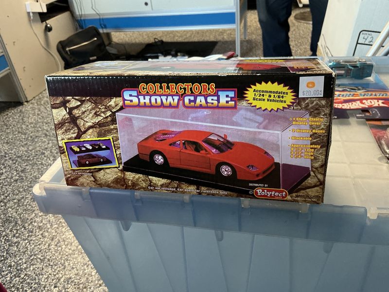 Electors showcase one and 24 display case