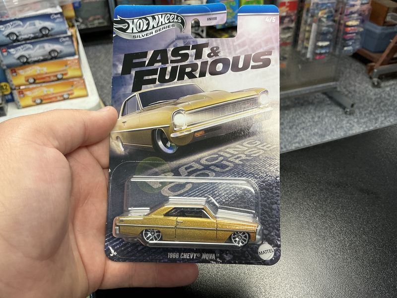 1966 Chevy nova gold