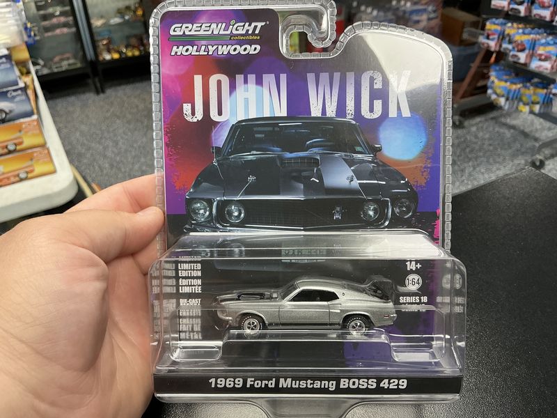 1969 ford mustang boss 429 John wick