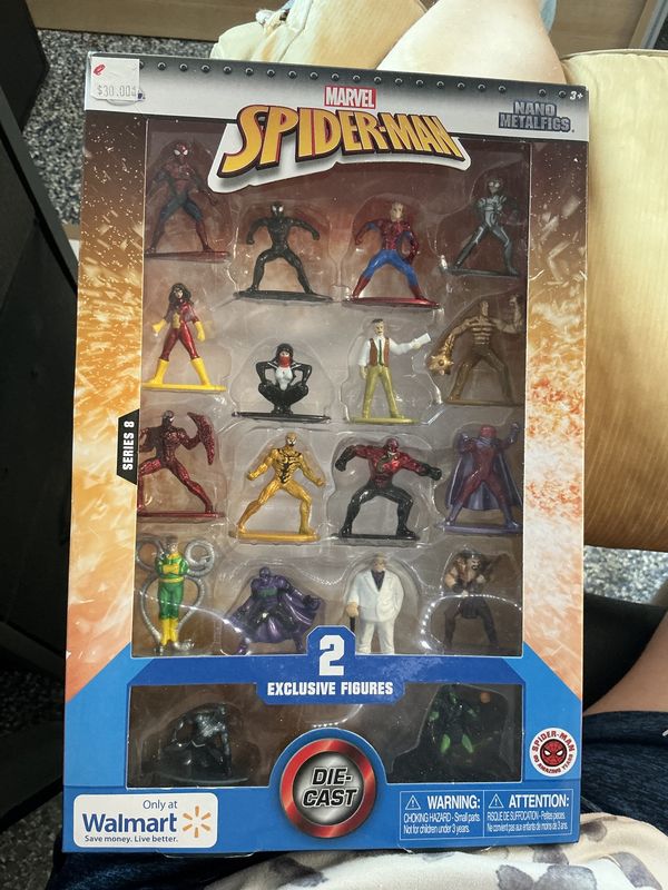 Marvel Spider-Man nano metal figs