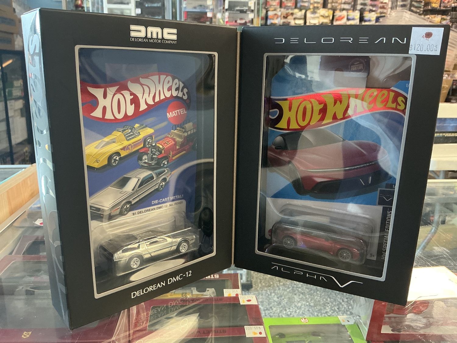 DMC delorean 2 pack