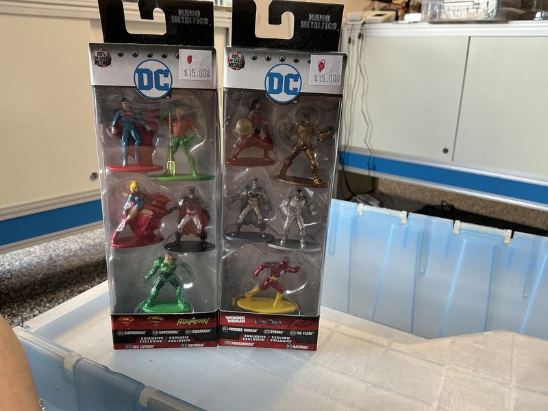 DC nano figures sets of 52 assorted sets