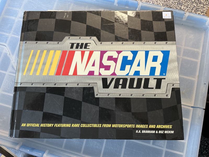 The NASCAR vaults, an official history featuring rare collectables from motorsports images in archives