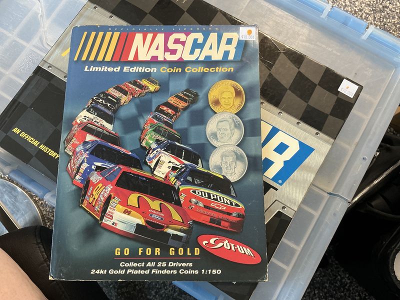 NASCAR limited edition coin collection go for the gold