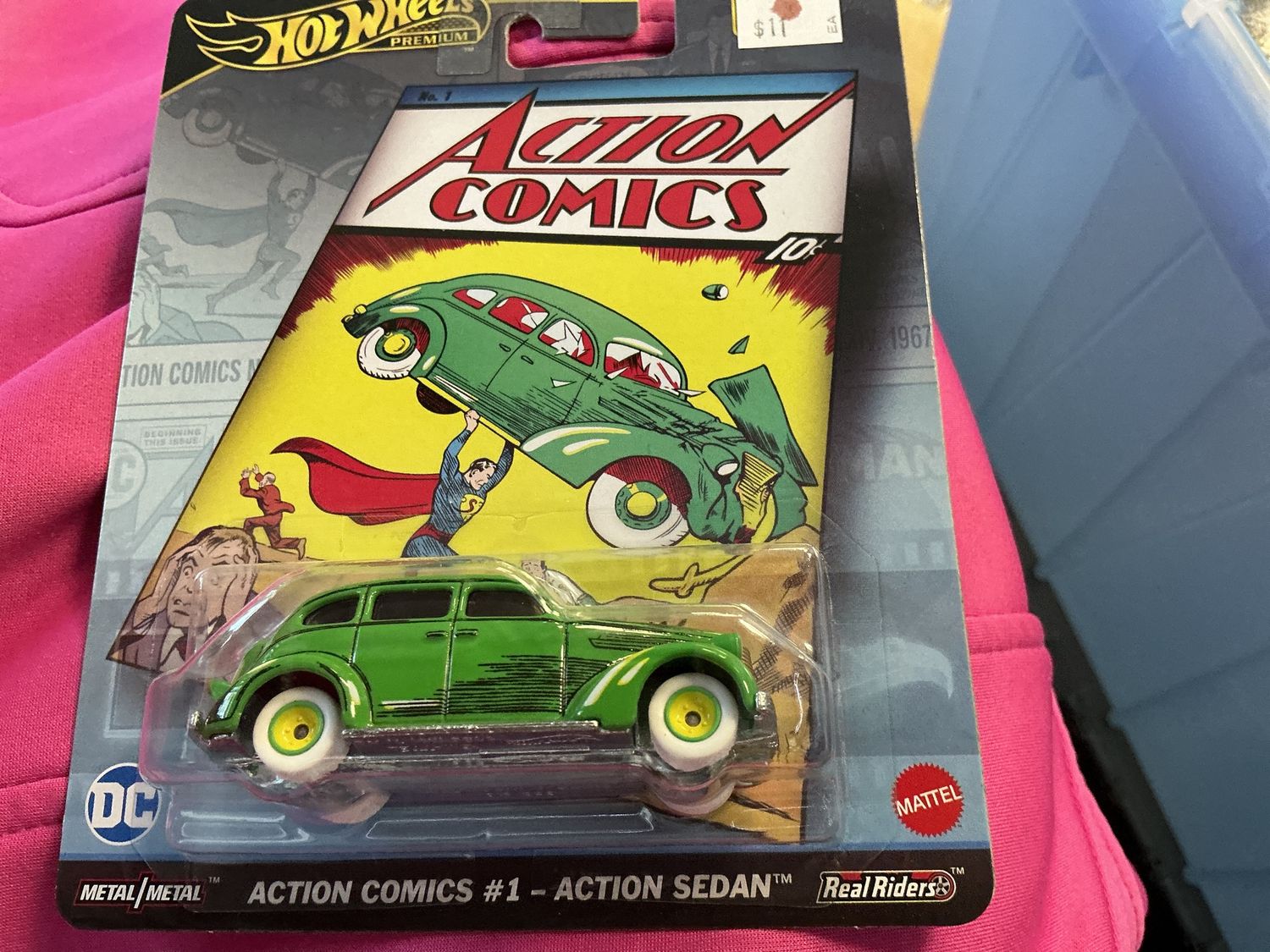 Action comics number one action sedan