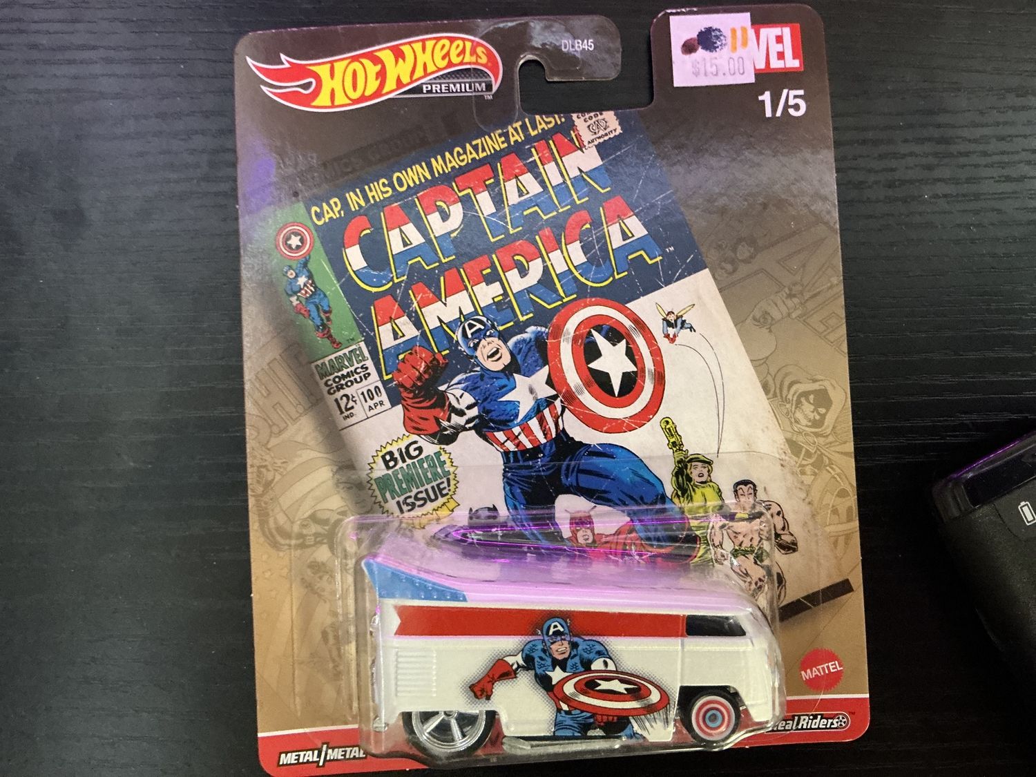 Captain America Volkswagen T1 drag bus