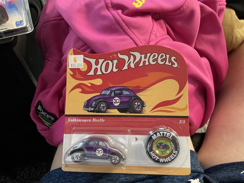 Volkswagen beetle 50th anniversary purple