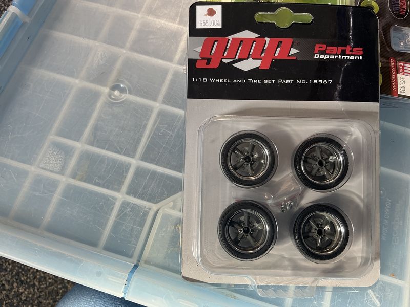 GMP parts department one and 18 wheel tire set