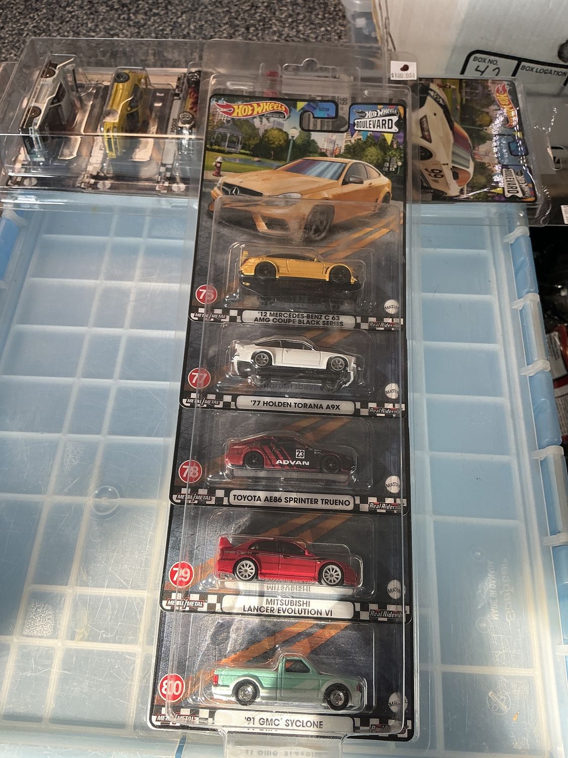 Boulevard set 76 to 80