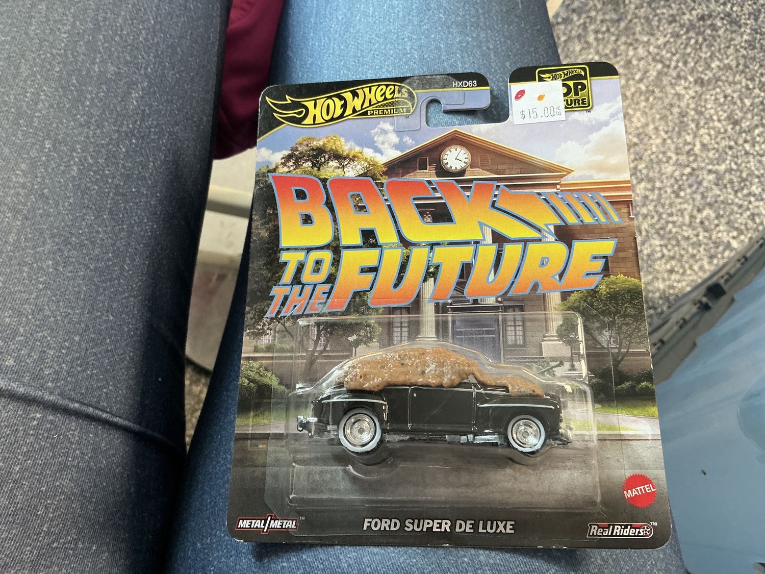 Back to the future Ford super deluxe poop car