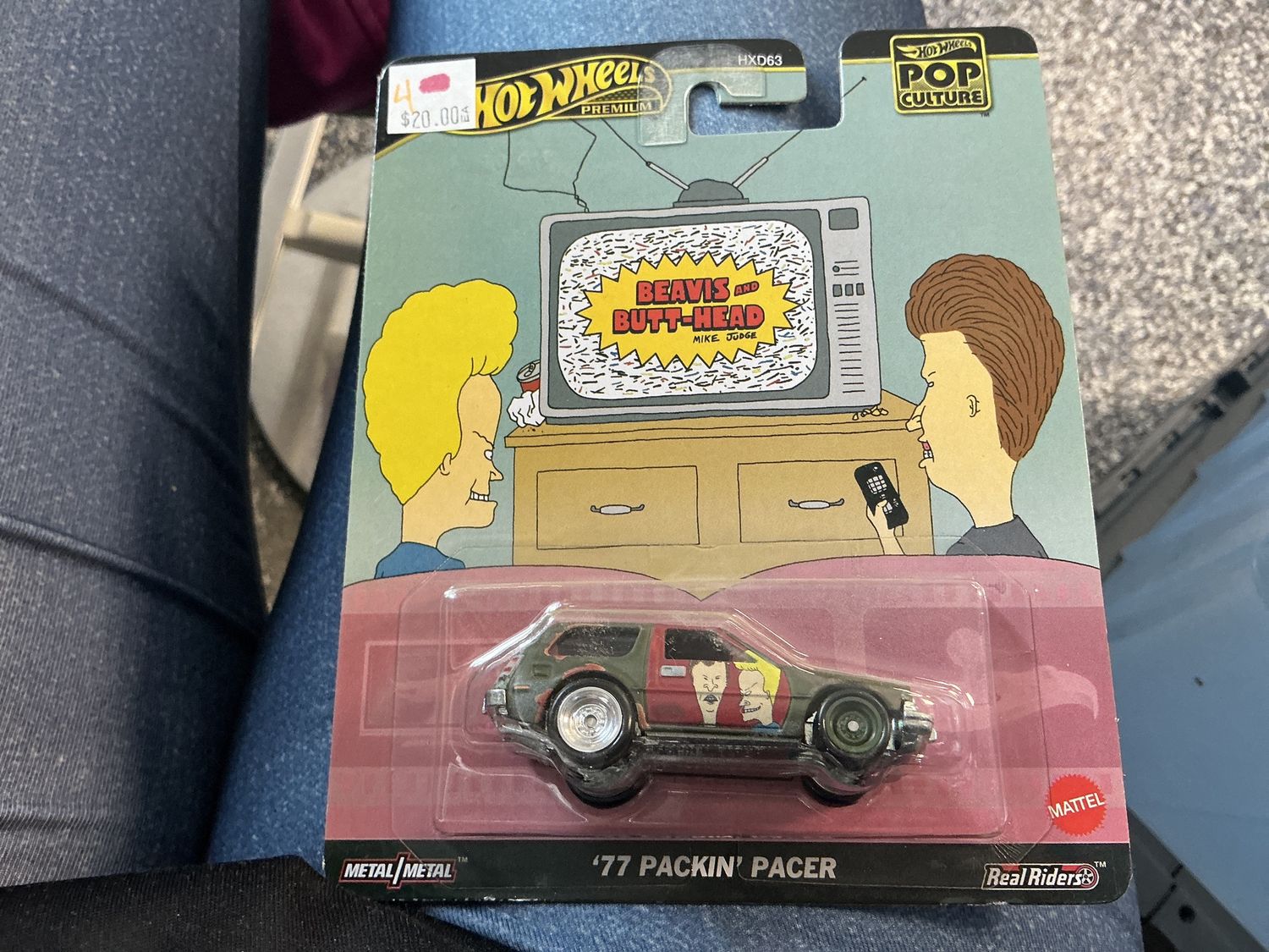 Beavis and Butthead 1977 pack in pacer