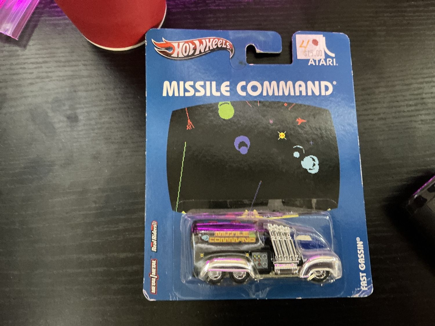 Missile command, fast gas in