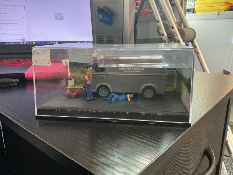 La route blue van