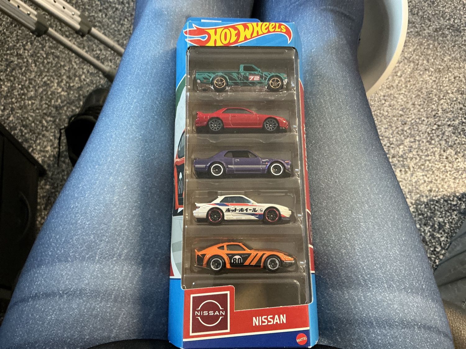 Hot wheels five pack Nissan