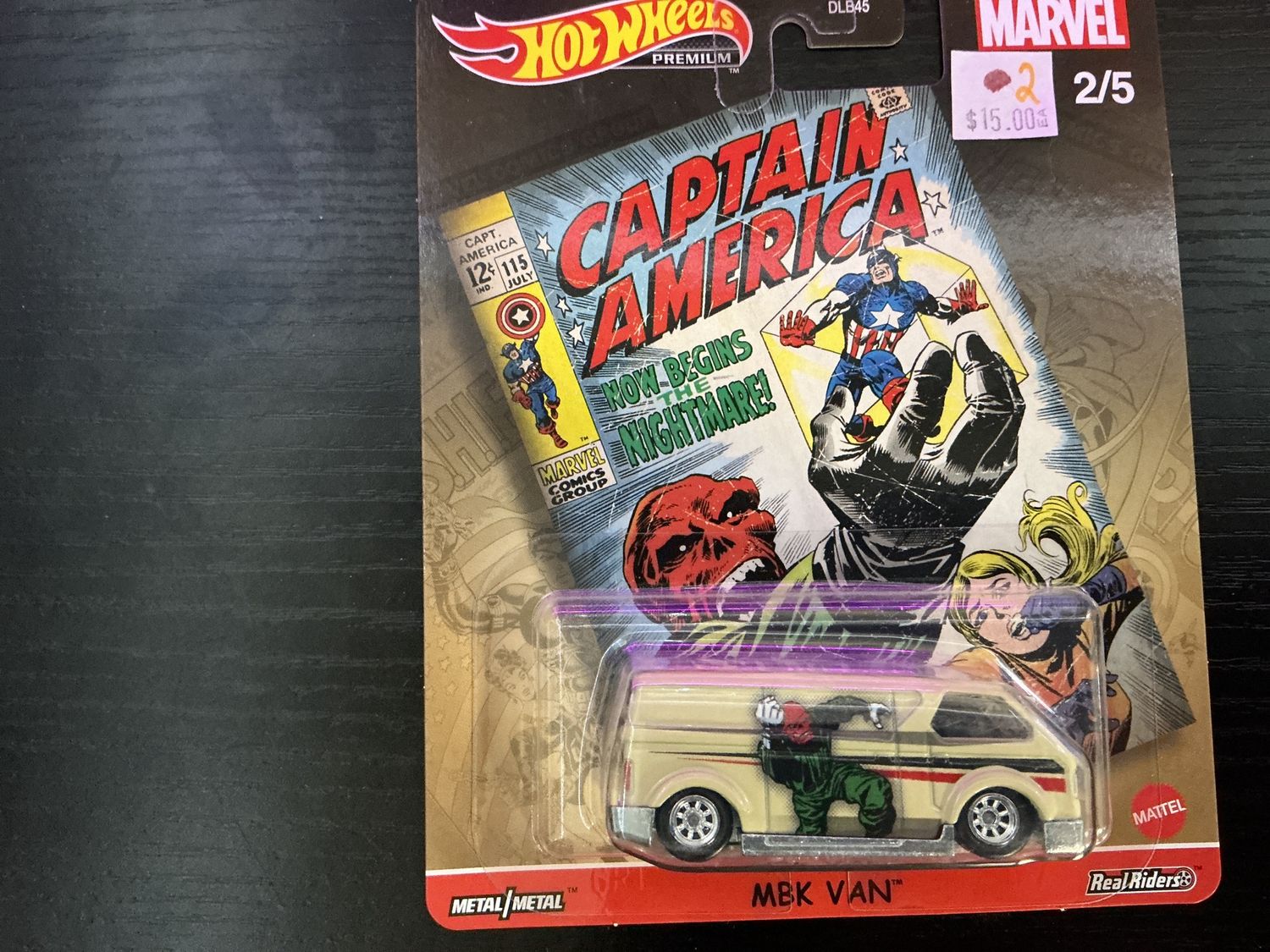 Captain America MBK van