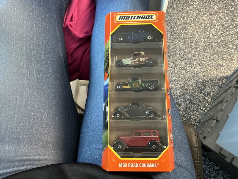 Matchbox 5 pack MBX Road cruisers