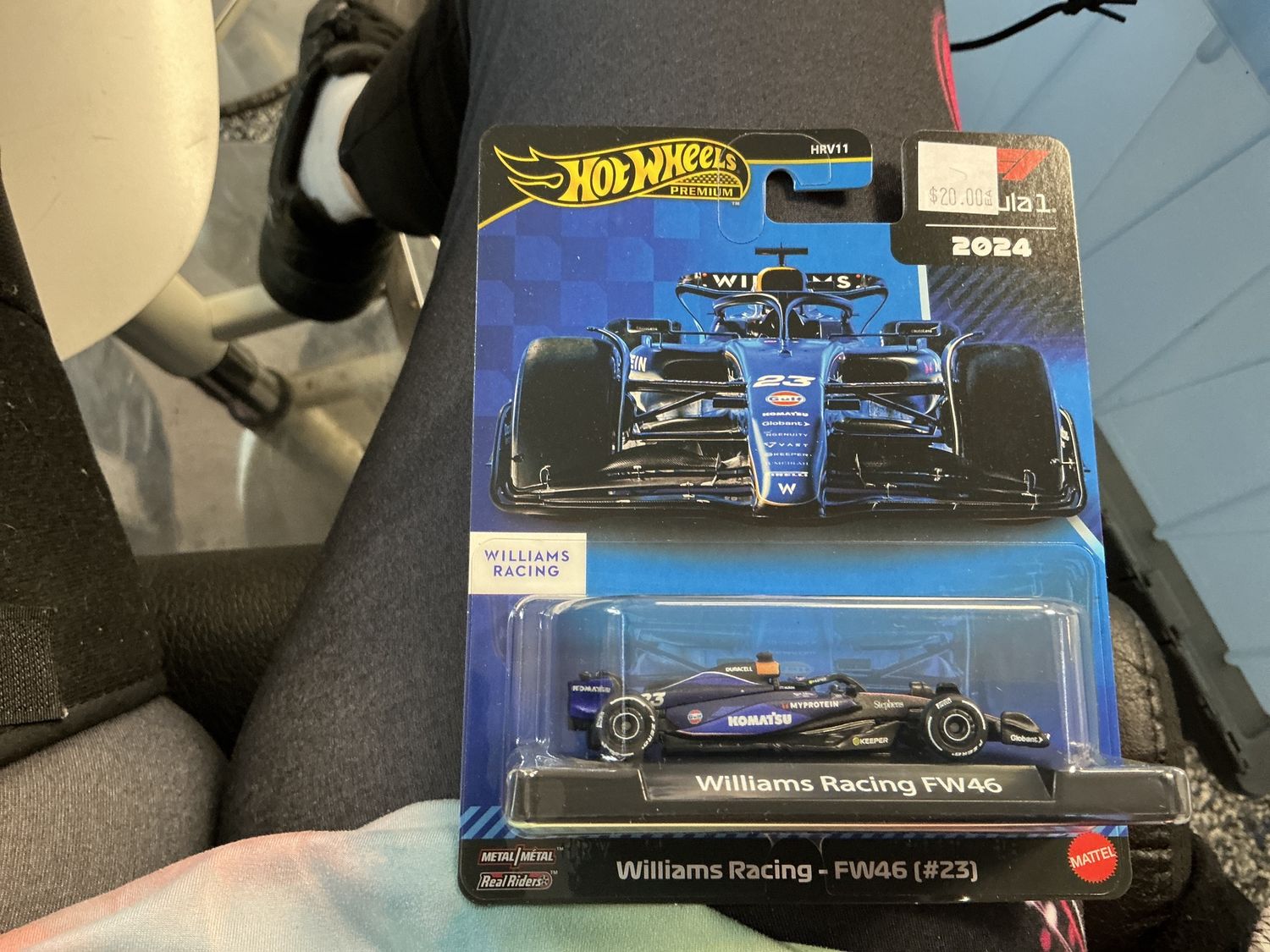 Formula One 2024 Williams racing number 23