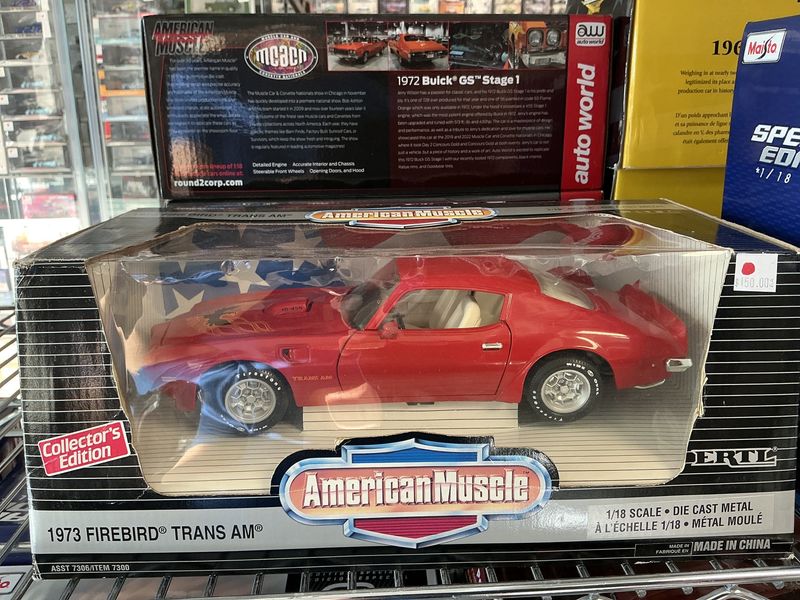 1973 Firebird Trans Am red