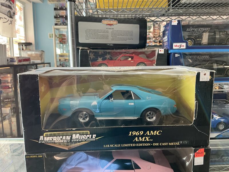 1969 AMC AMX blue