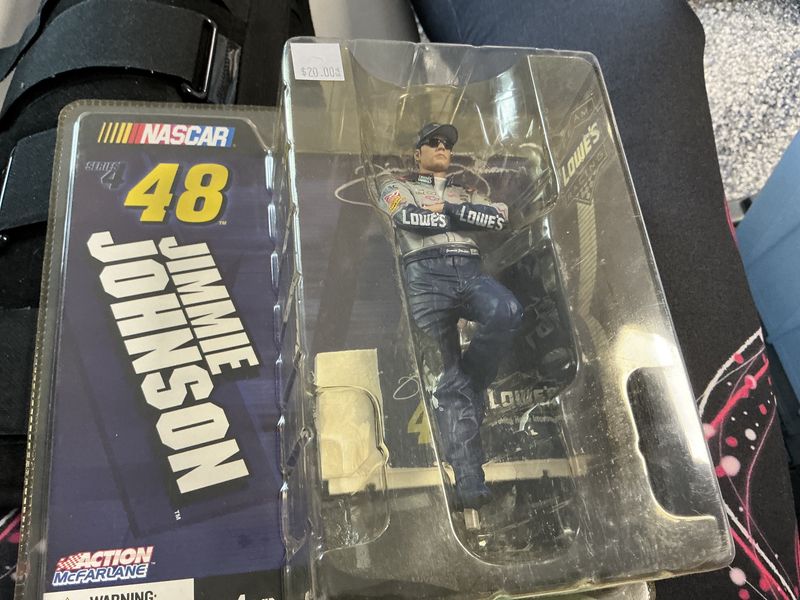 Jimmy Johnson number 48 figurine