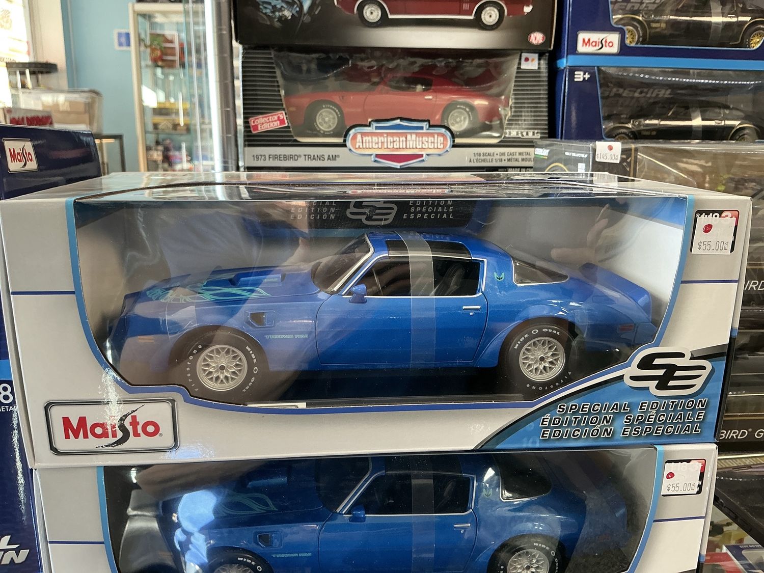 Pontiac, Firebird Trans Am blue