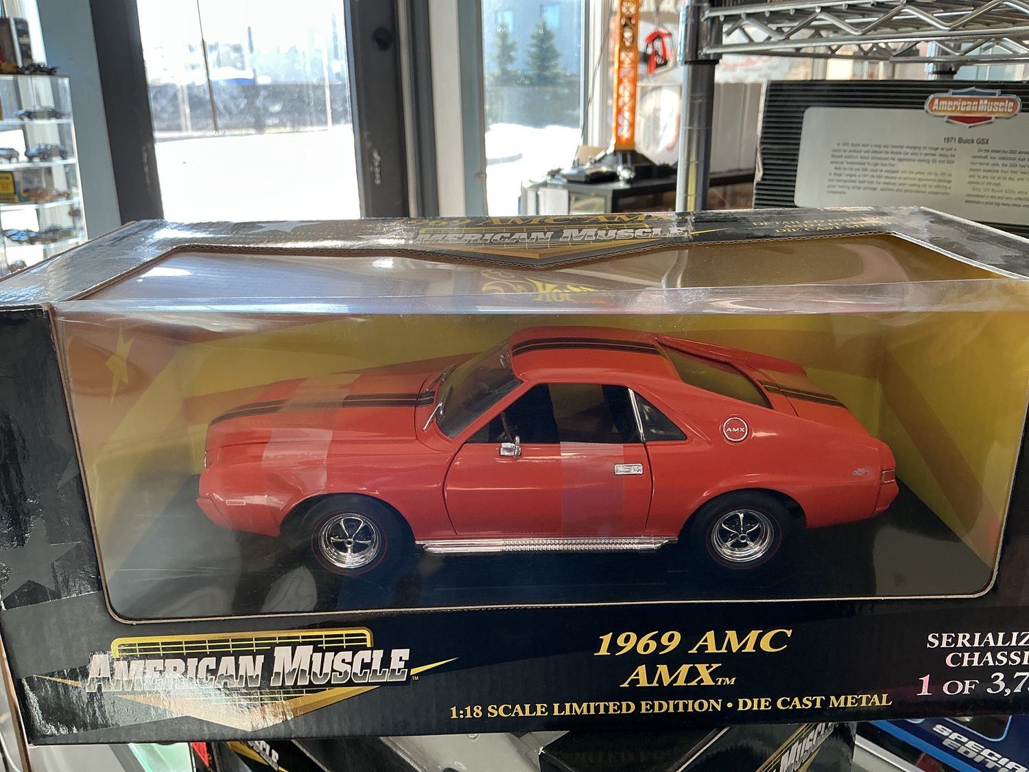 1969 AMC AMX orange